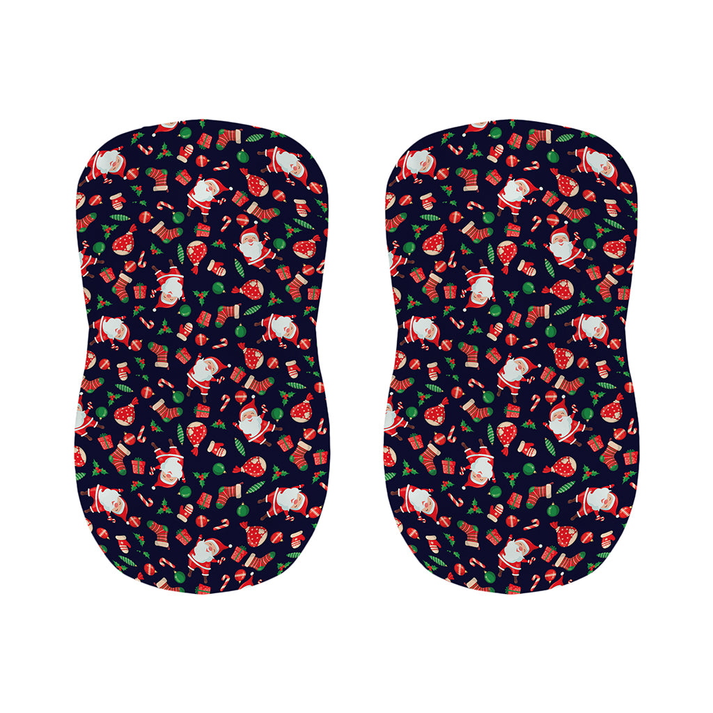 Cute Merry Christmas Pattern Print Bar Stool Covers