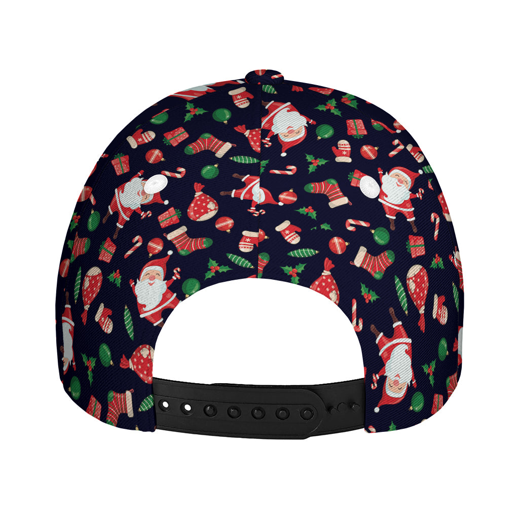 Cute Merry Christmas Pattern Print Baseball Cap