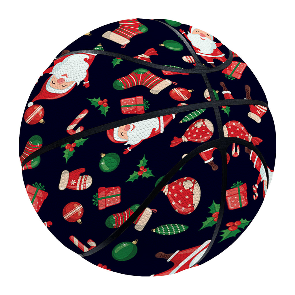 Cute Merry Christmas Pattern Print Basketball