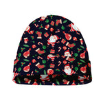 Cute Merry Christmas Pattern Print Beanie