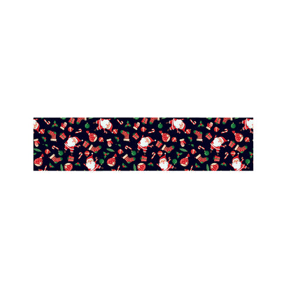 Cute Merry Christmas Pattern Print Bed Runner
