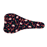 Cute Merry Christmas Pattern Print Bicycle Seat Cover