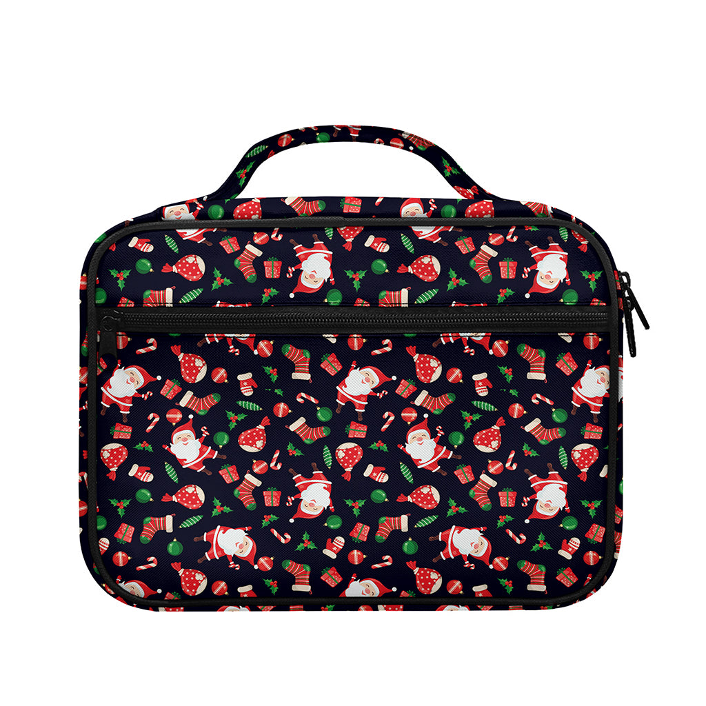 Cute Merry Christmas Pattern Print Briefcase Bible Bag