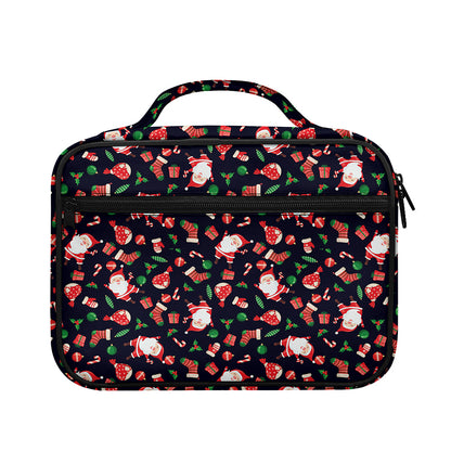 Cute Merry Christmas Pattern Print Briefcase Bible Bag