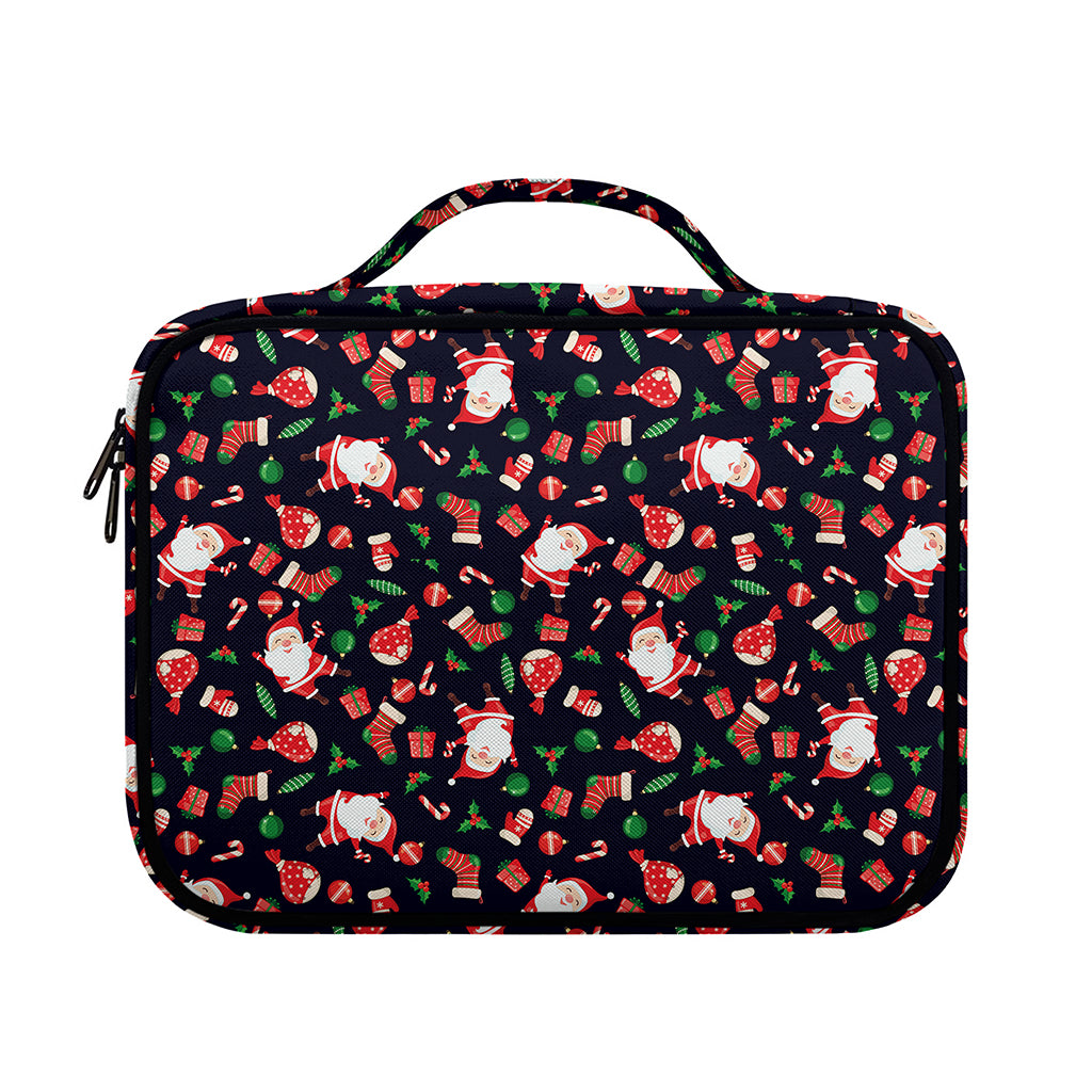 Cute Merry Christmas Pattern Print Briefcase Bible Bag