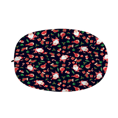 Cute Merry Christmas Pattern Print Car Side Mirror Covers