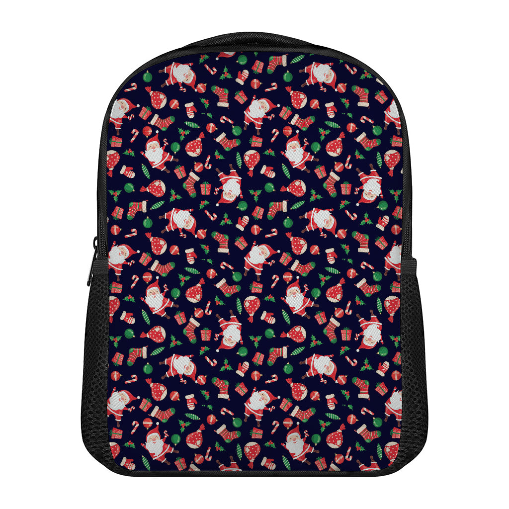 Cute Merry Christmas Pattern Print Casual Backpack