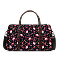 Cute Merry Christmas Pattern Print Duffel Bag