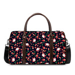 Cute Merry Christmas Pattern Print Duffle Bag