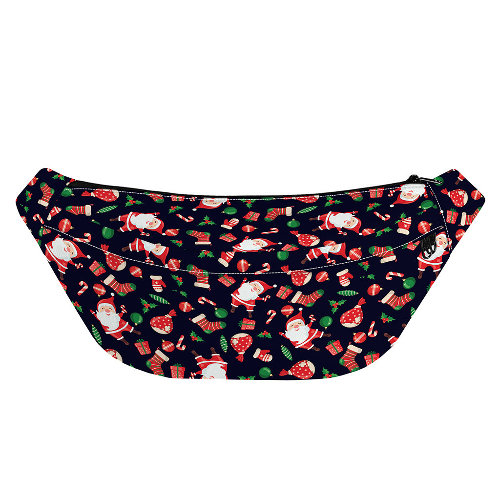 Cute Merry Christmas Pattern Print Fanny Pack