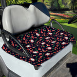 Cute Merry Christmas Pattern Print Golf Cart Seat Cover