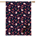 Cute Merry Christmas Pattern Print House Flag