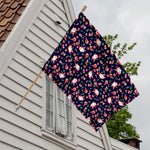 Cute Merry Christmas Pattern Print House Flag