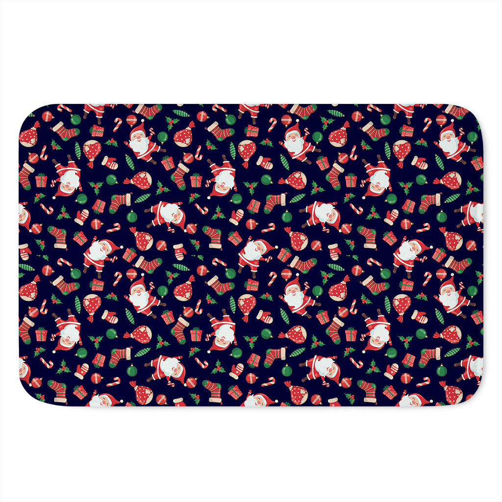 Cute Merry Christmas Pattern Print Indoor Door Mat