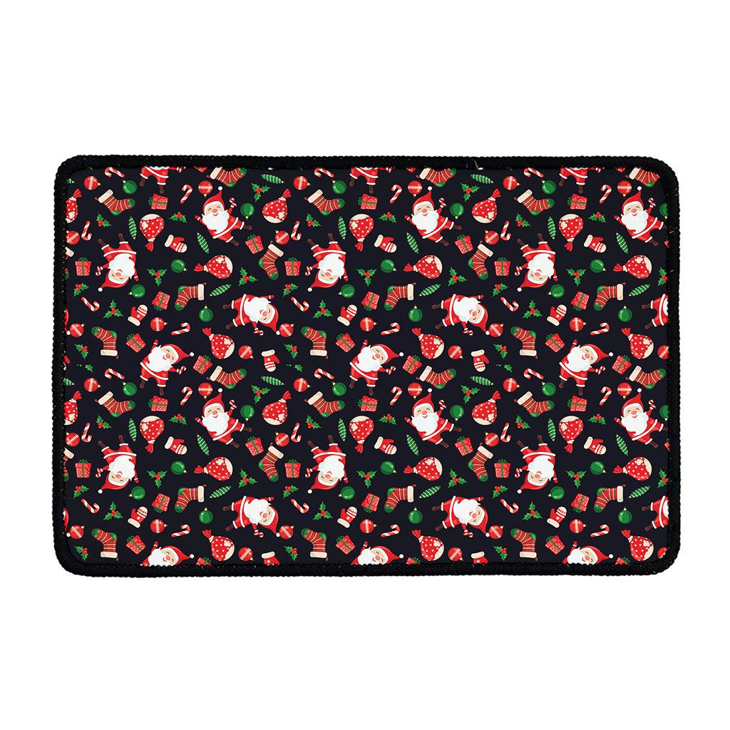 Cute Merry Christmas Pattern Print Kitchen Mat