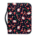 Cute Merry Christmas Pattern Print Leather Bible Cover