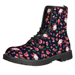 Cute Merry Christmas Pattern Print Backpack