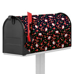Cute Merry Christmas Pattern Print Mailbox Cover