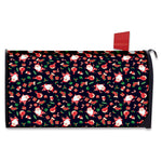 Cute Merry Christmas Pattern Print Mailbox Cover