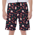 Cute Merry Christmas Pattern Print Men's Beach Shorts