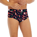 Cute Merry Christmas Pattern Print Men's Briefs
