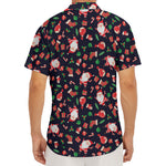 Cute Merry Christmas Pattern Print Men's Deep V-Neck Shirt