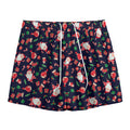 Cute Merry Christmas Pattern Print Mesh Shorts