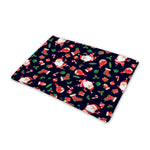 Cute Merry Christmas Pattern Print Pet Cooling Mat Cover