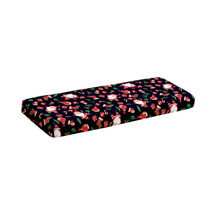 Cute Merry Christmas Pattern Print Piano Keyboard Cover
