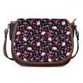 Cute Merry Christmas Pattern Print Saddle Bag