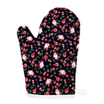 Cute Merry Christmas Pattern Print Single Oven Mitt