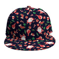 Cute Merry Christmas Pattern Print Snapback Cap