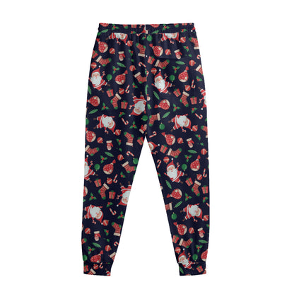 Cute Merry Christmas Pattern Print Sweatpants