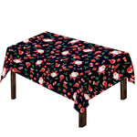 Cute Merry Christmas Pattern Print Tablecloth