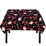 Cute Merry Christmas Pattern Print Tablecloth