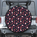 Cute Merry Christmas Pattern Print Tire Cover