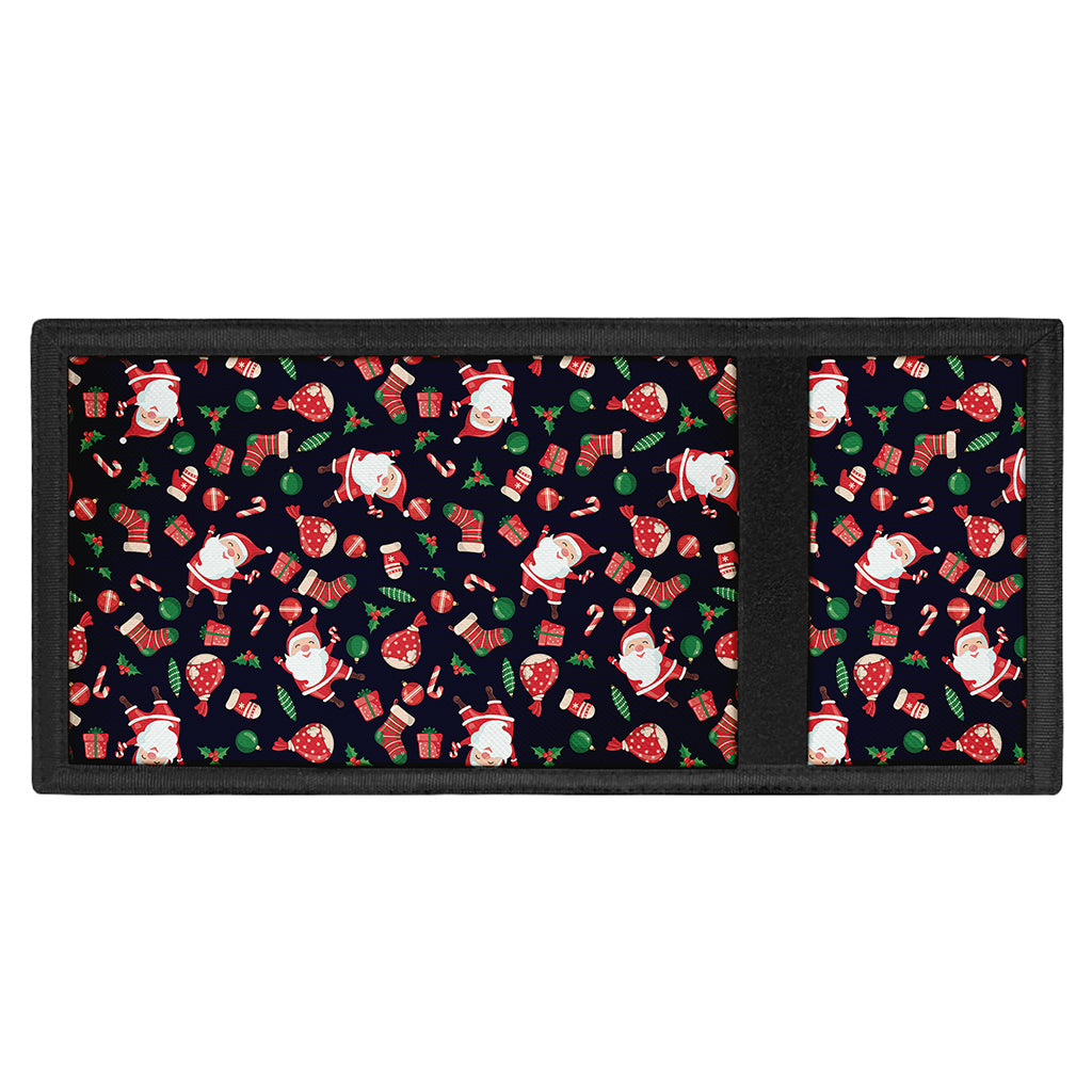 Cute Merry Christmas Pattern Print Trifold Wallet
