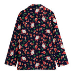 Cute Merry Christmas Pattern Print Women's Blazer