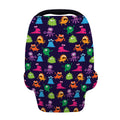 Cute Monster Pattern Print Baby Seat Cover