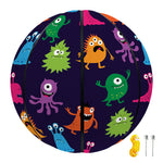Cute Monster Pattern Print Basketball
