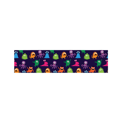 Cute Monster Pattern Print Bed Runner