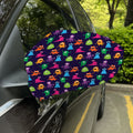 Cute Monster Pattern Print Car Side Mirror Covers