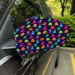 Cute Monster Pattern Print Car Side Mirror Covers
