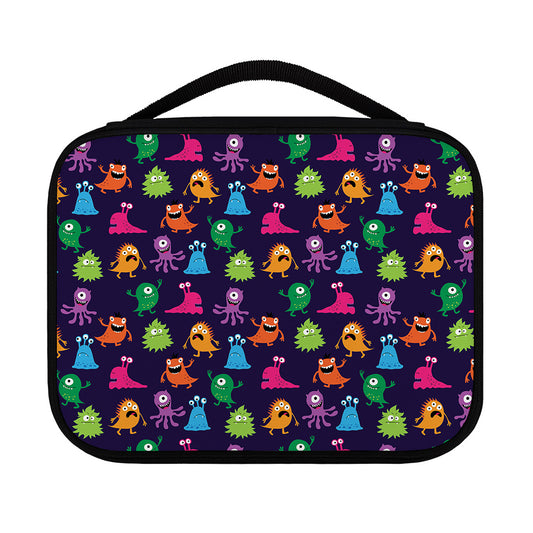 Cute Monster Pattern Print Classic Bible Case