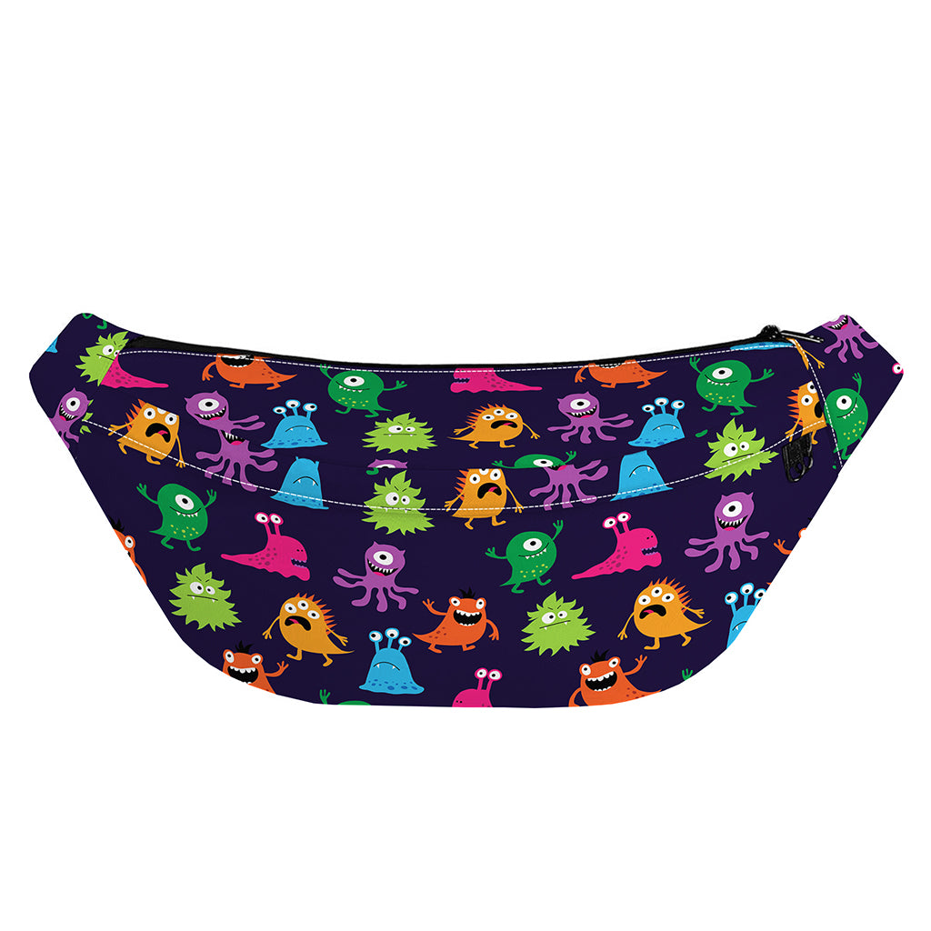 Cute Monster Pattern Print Fanny Pack