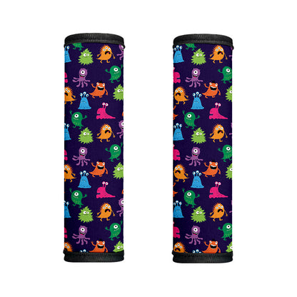 Cute Monster Pattern Print Handle Covers