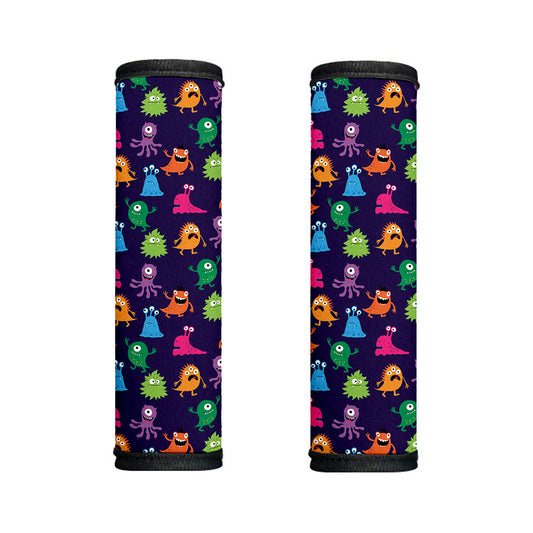 Cute Monster Pattern Print Handle Covers