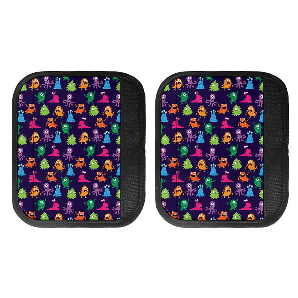 Cute Monster Pattern Print Handle Covers