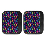 Cute Monster Pattern Print Handle Covers