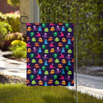 Cute Monster Pattern Print House Flag